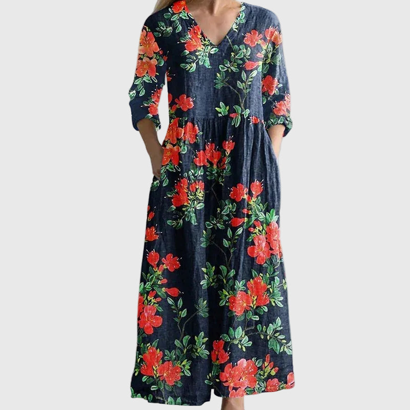 Willow | Elegant Flowing Maxi Dress