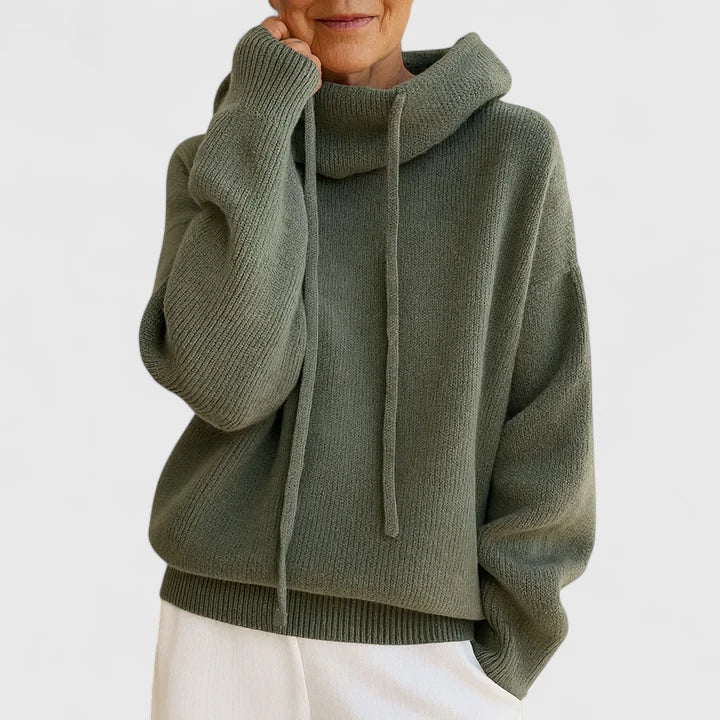 Marie | Soft Knit Hoodie for Ultimate Comfort
