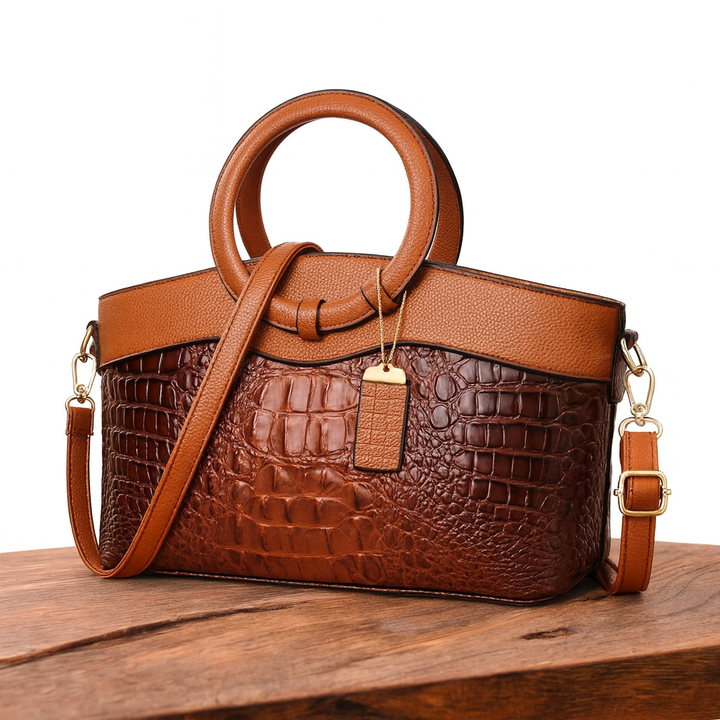 Frances - Timeless Heritage Leather Shoulder Bag