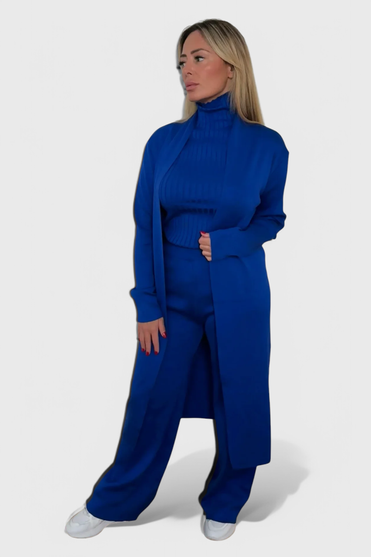 Chic 3-Piece Soft Knit Set by Mahalia