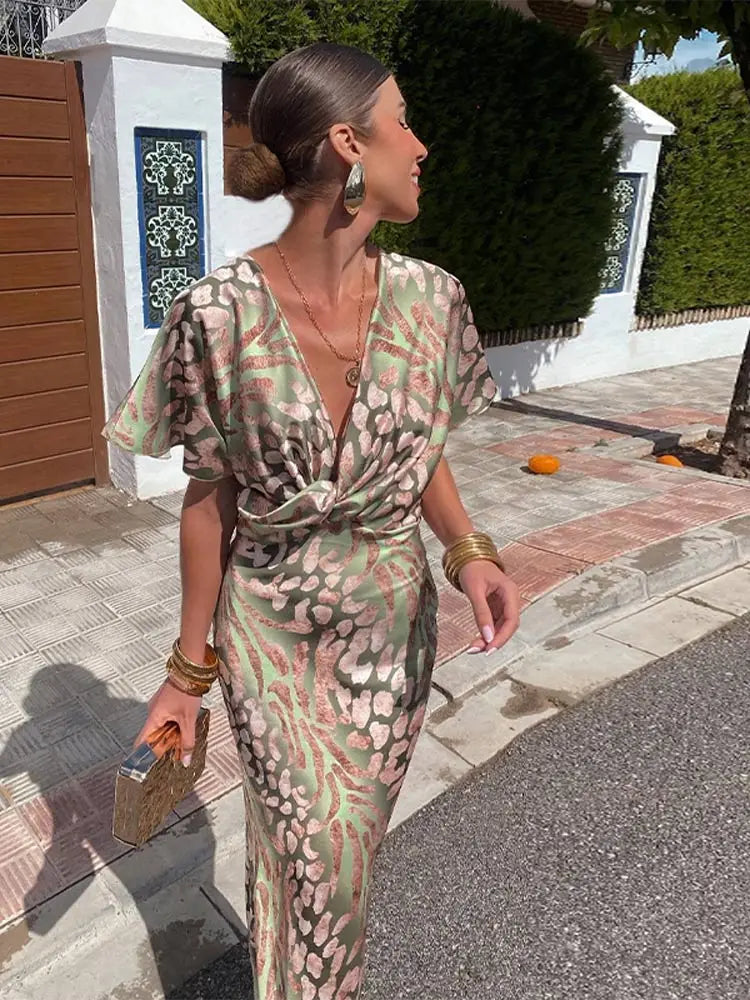 Clarandra | Copper Midi Dress Collection