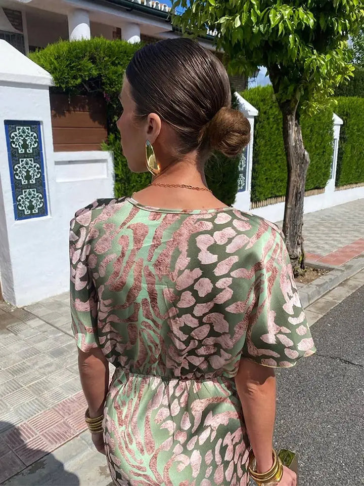 Clarandra | Copper Midi Dress Collection