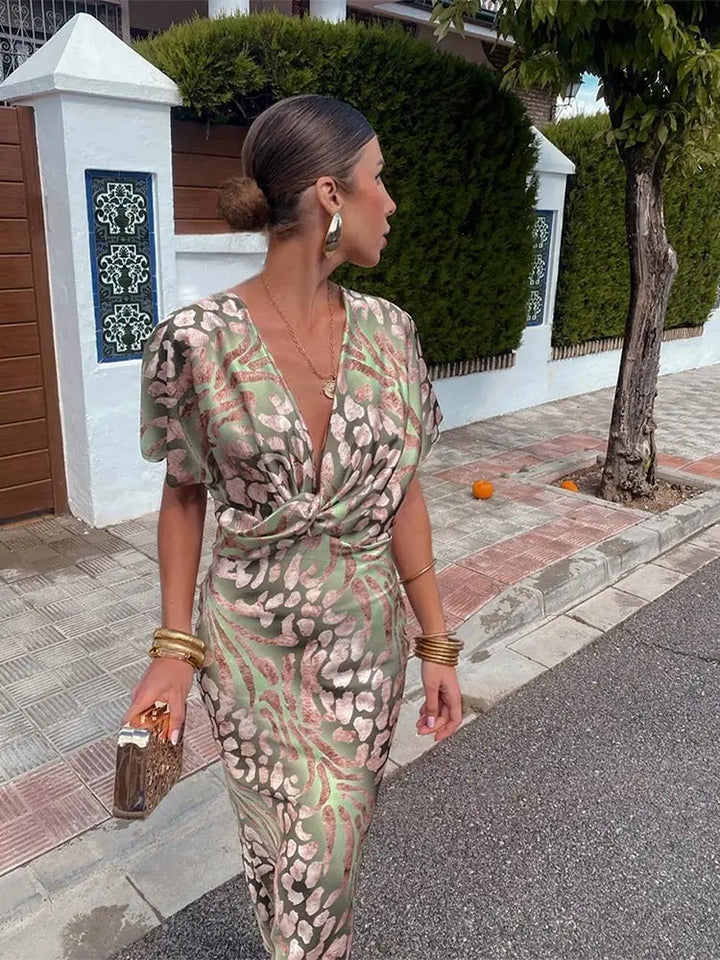 Clarandra | Copper Midi Dress Collection