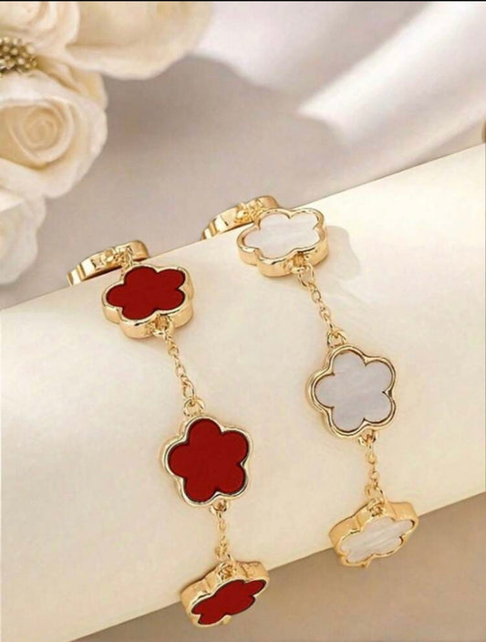 Flower bracelets