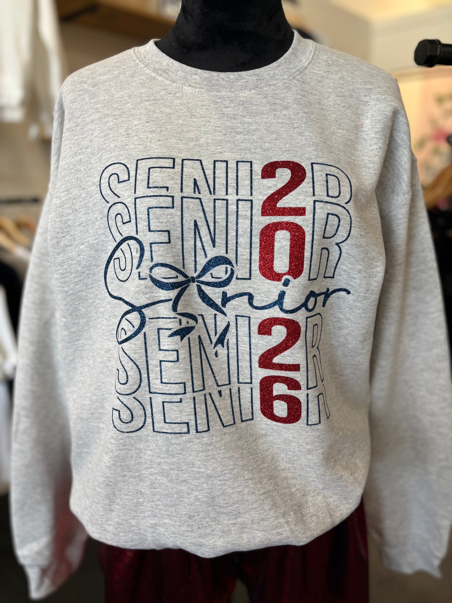 Senior Bow sweat shirt