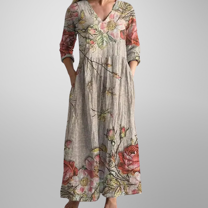 Fiona | Breezy Floral Dress for Summer Comfort