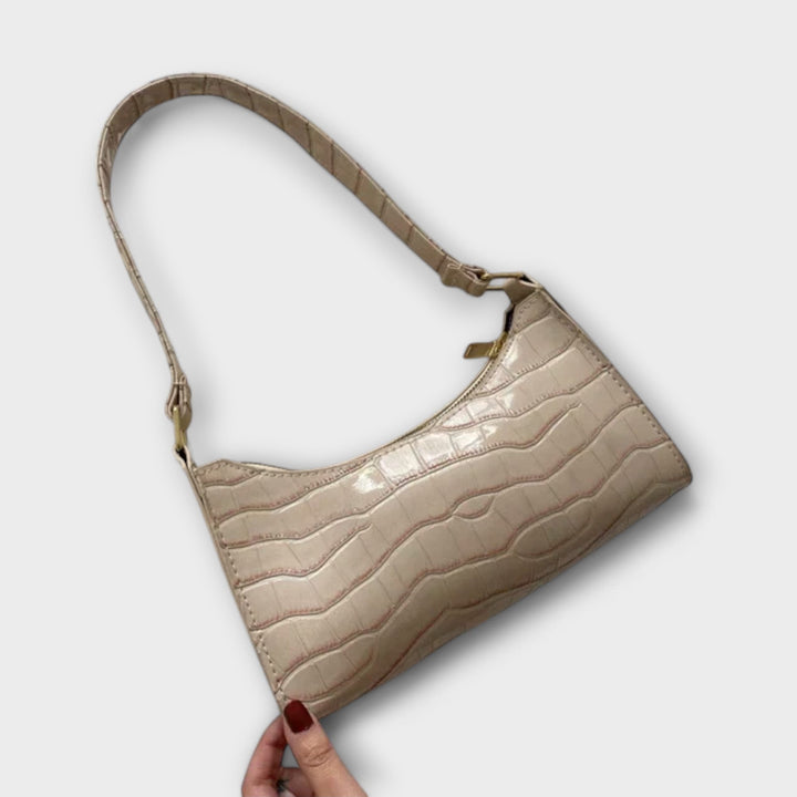 Olivia - Glossy Leather Handbag