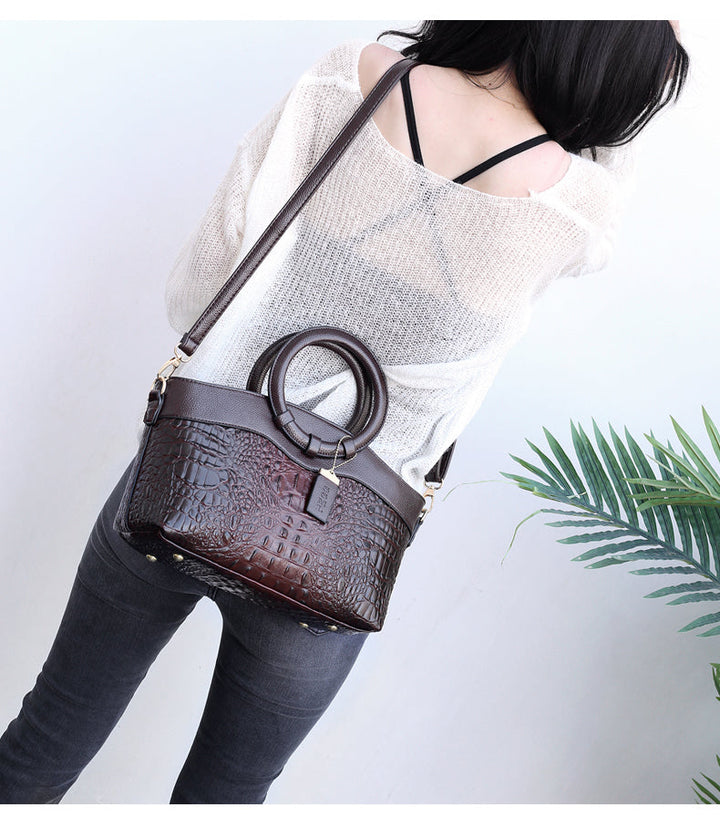 Frances - Timeless Heritage Leather Shoulder Bag