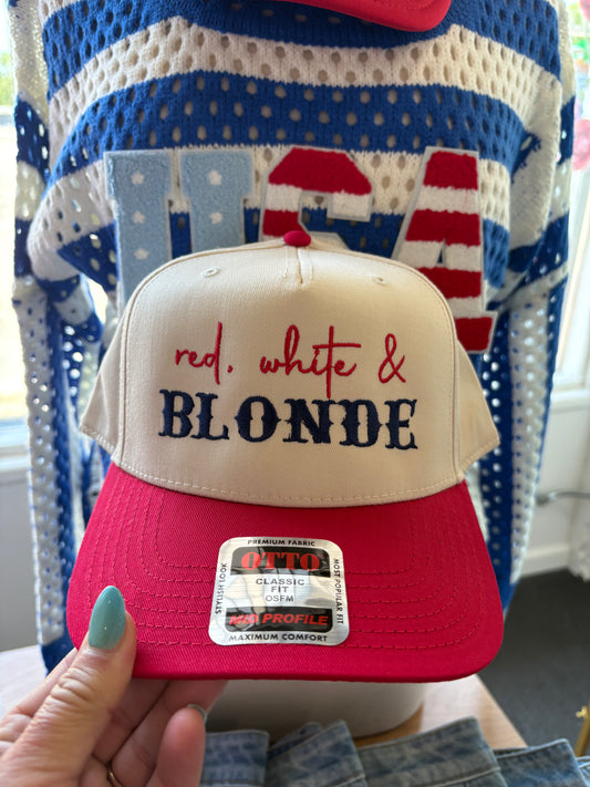 Red White BLONDE