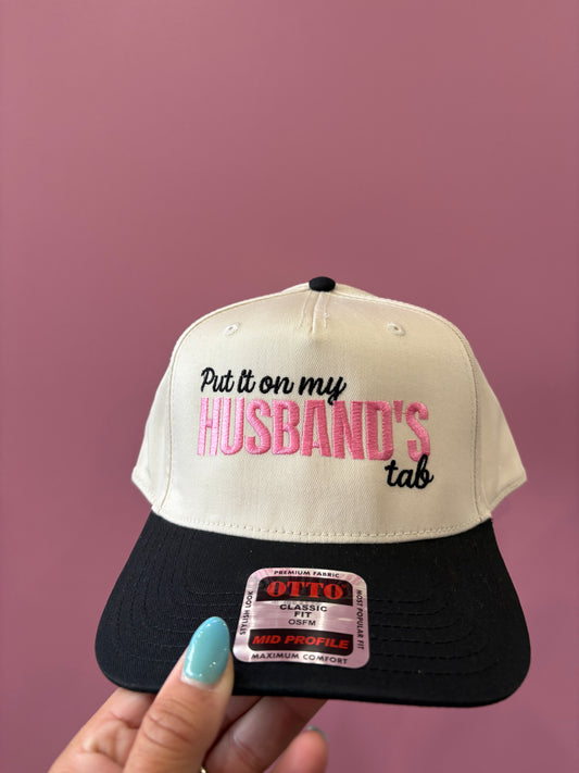 Put it on my husbands TAB hat