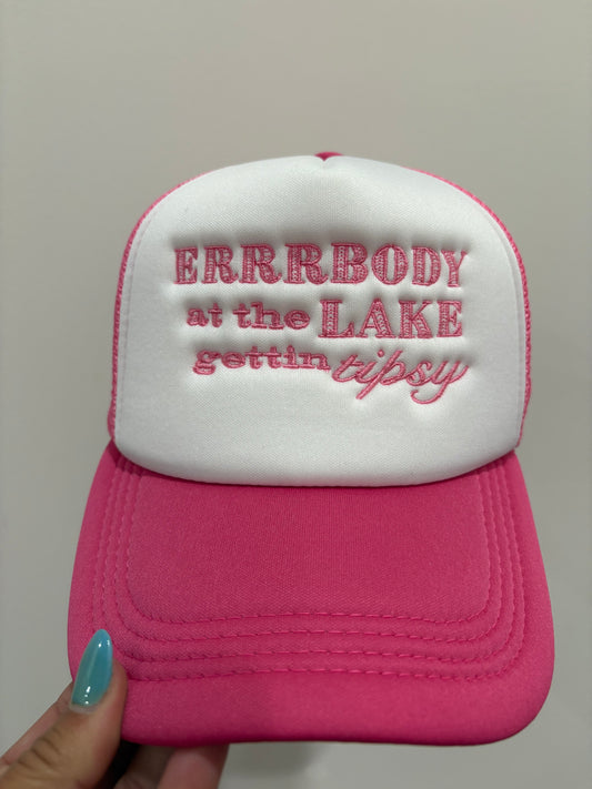 Eeerrrrrrrbody on the lake hat