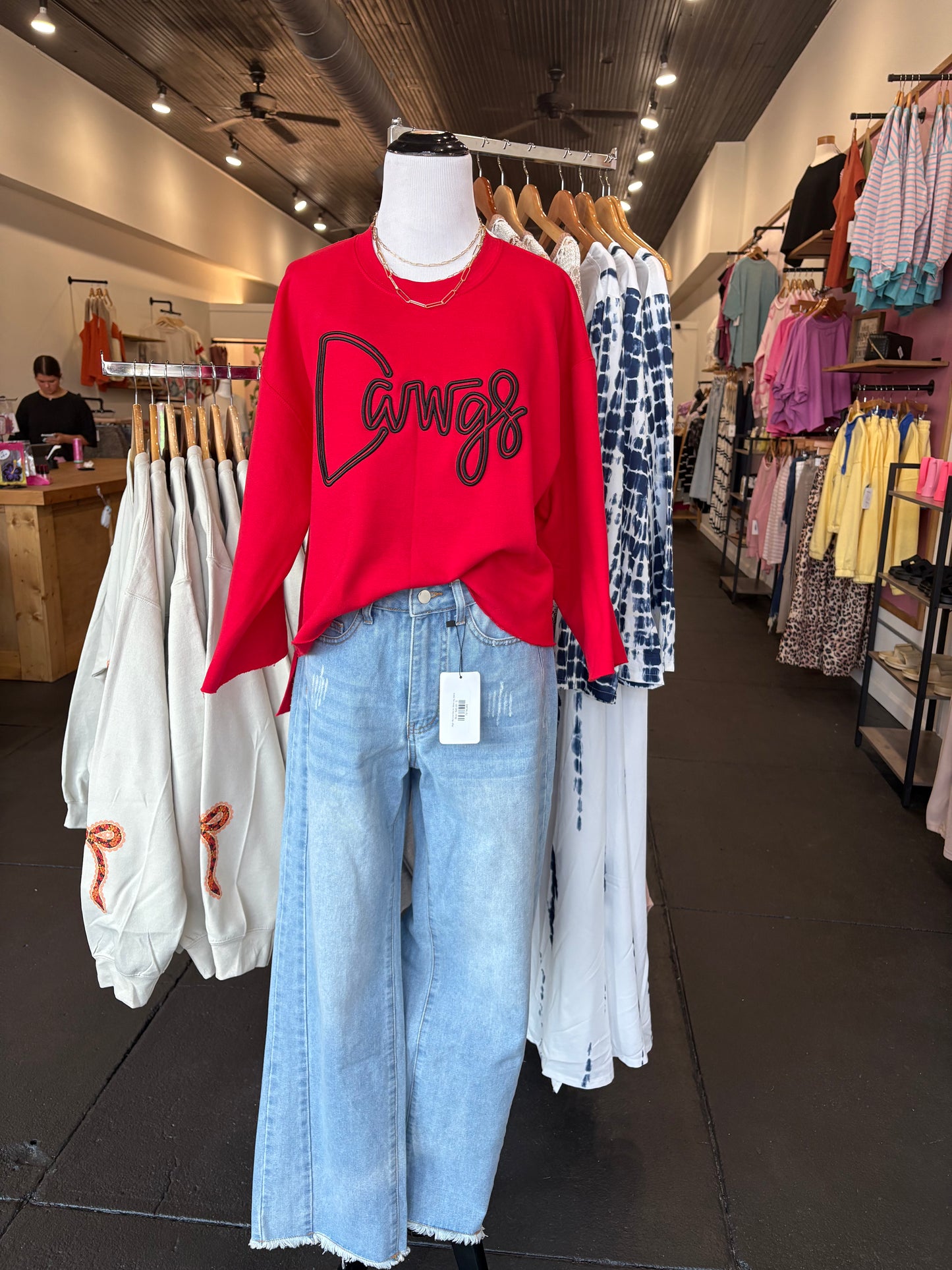 DAWGS Embroidered sweater