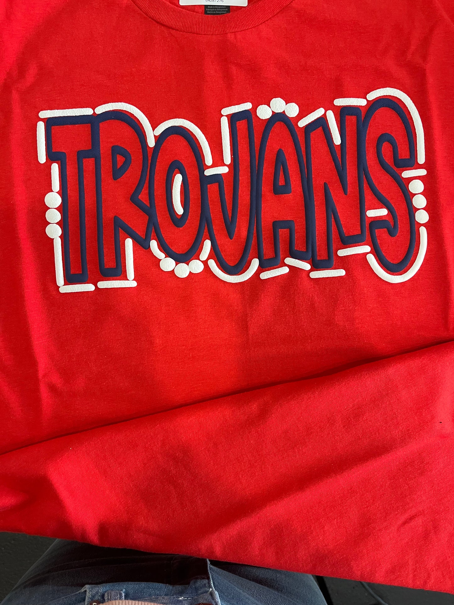 Trojan Puff Tshirt