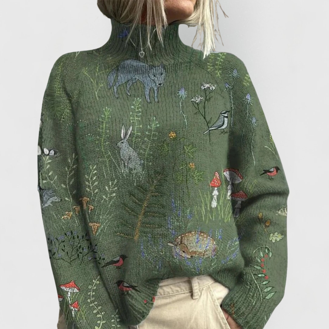 Cynthia | Stylish and Comfortable Turtleneck Sweater
