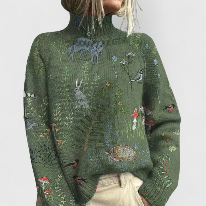 Cynthia | Stylish and Comfortable Turtleneck Sweater