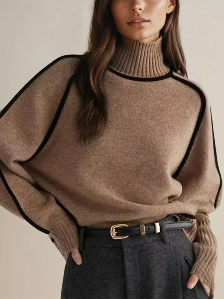 Donna | Stylish Turtleneck Knitwear