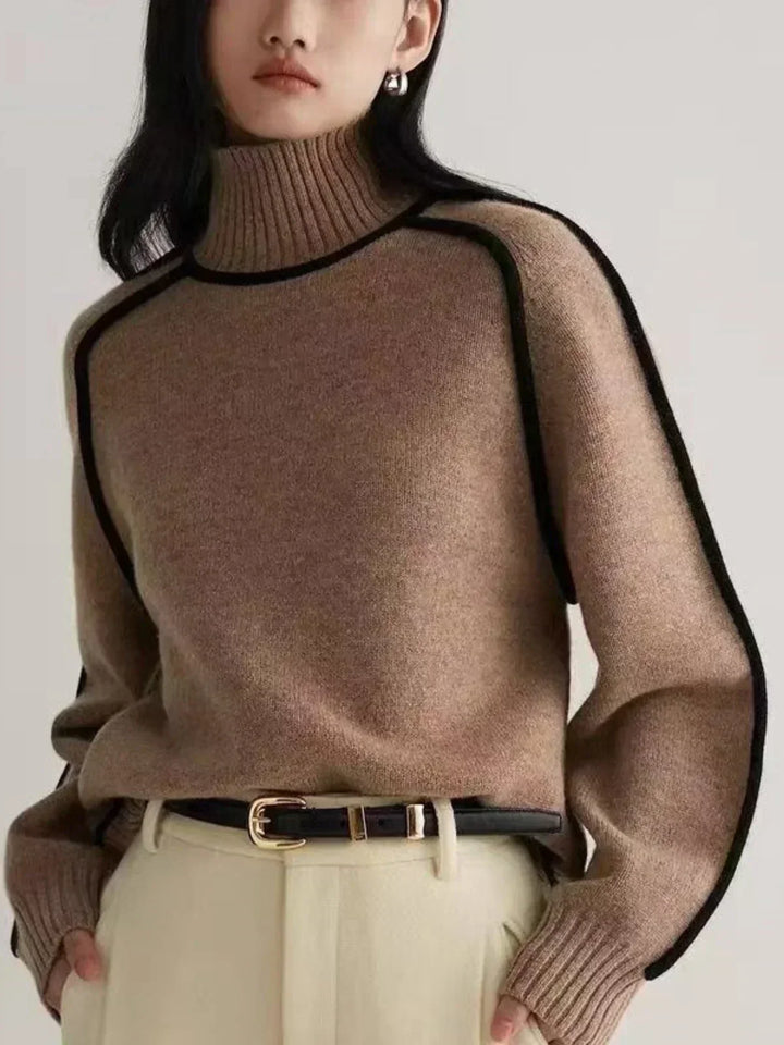 Donna | Stylish Turtleneck Knitwear