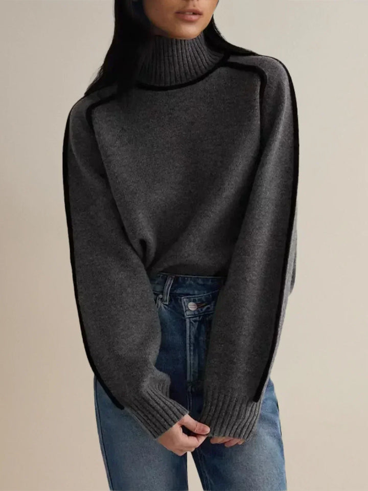 Donna | Stylish Turtleneck Knitwear