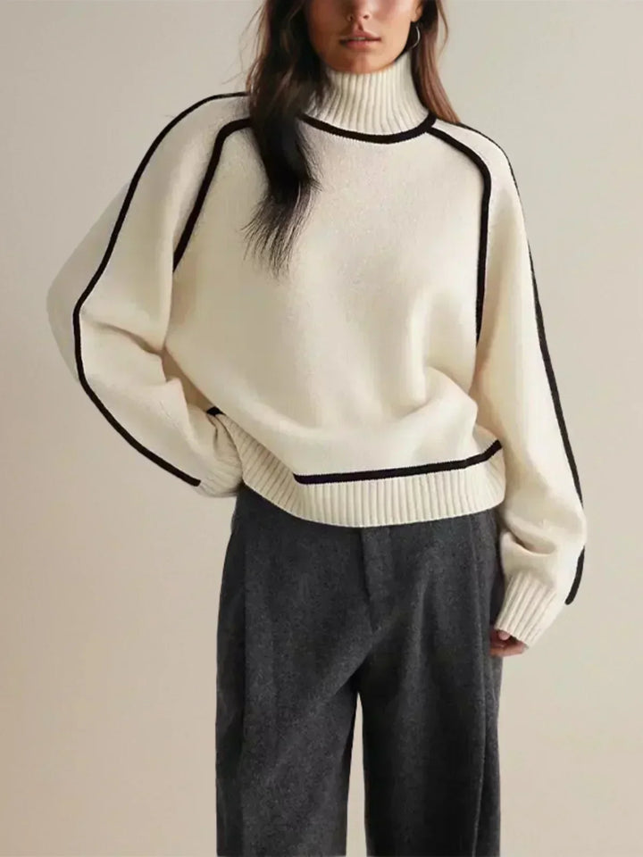 Donna | Stylish Turtleneck Knitwear