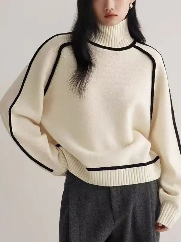 Donna | Stylish Turtleneck Knitwear