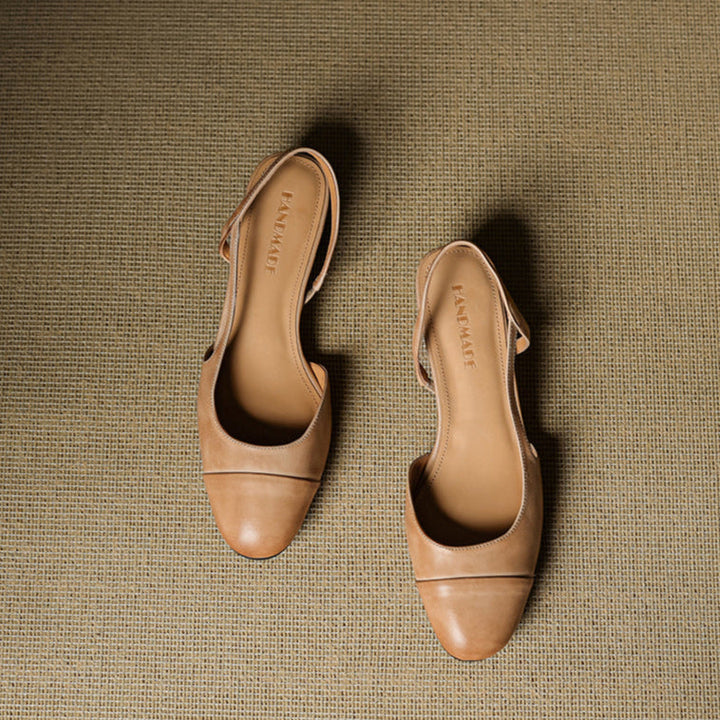 Reyna Authentic Leather Heels