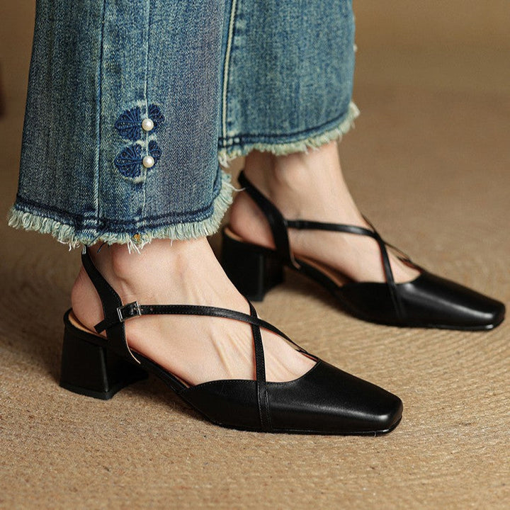 Valenne Genuine Leather Heels