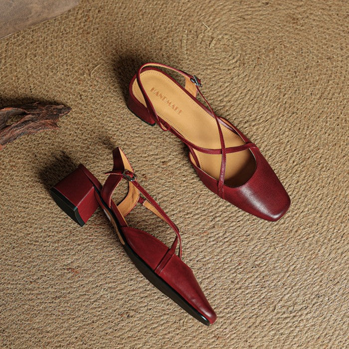 Valenne Genuine Leather Heels