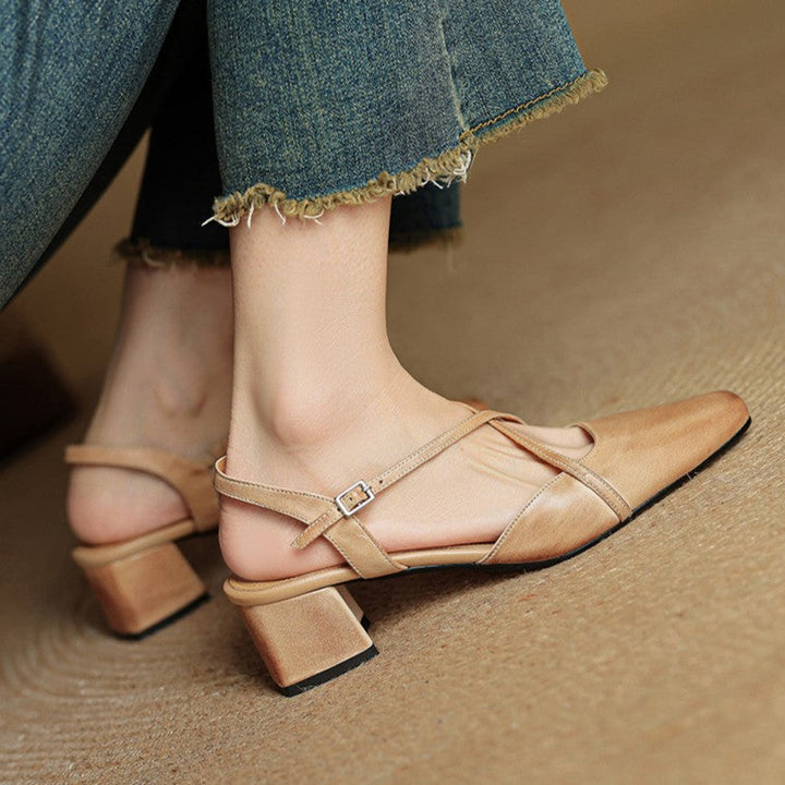 Valenne Genuine Leather Heels