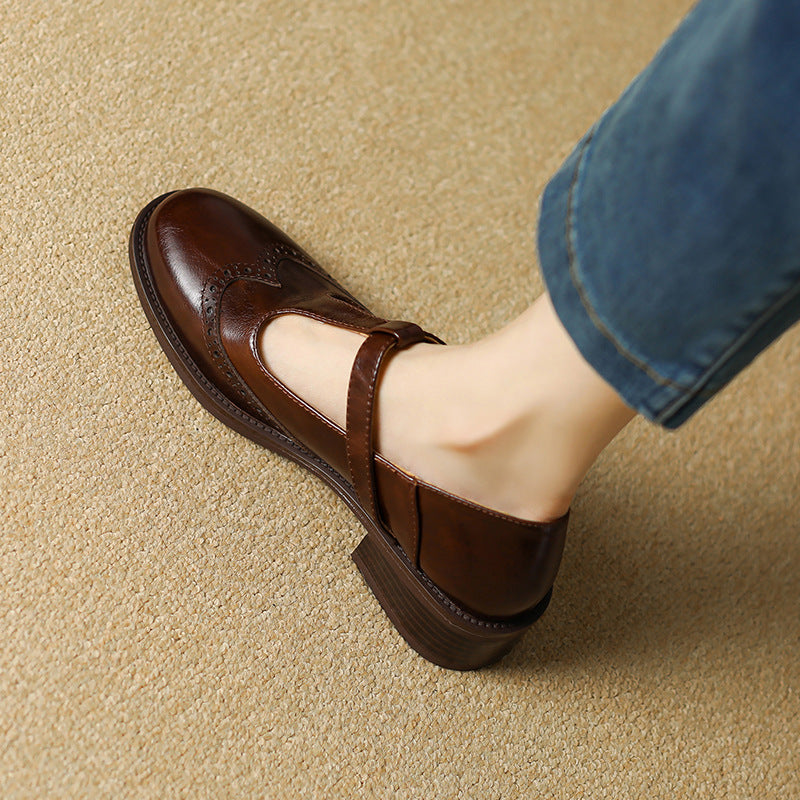 Classic Mary Jane Footwear
