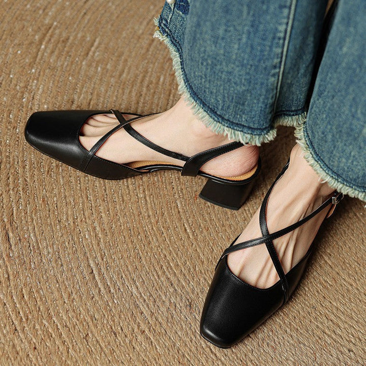 Valenne Genuine Leather Heels