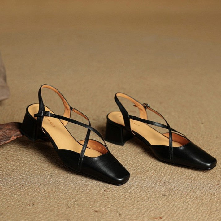 Valenne Genuine Leather Heels