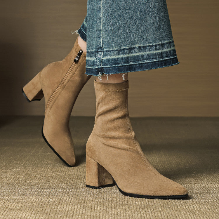 Tylia Authentic Leather Boots