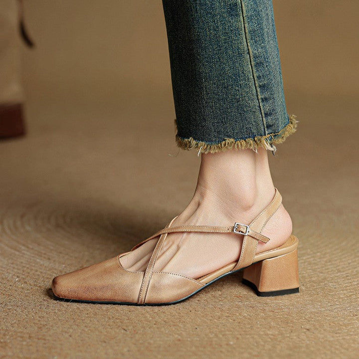 Valenne Genuine Leather Heels