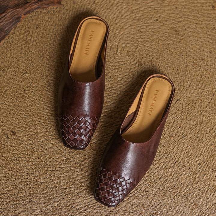 Viola Authentic Leather Mules