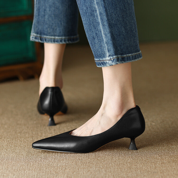 Gerda Chic Heeled Pumps