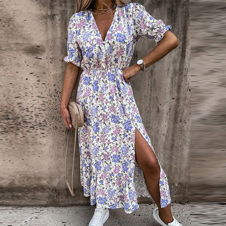 Alaina - Graceful Floral Dress