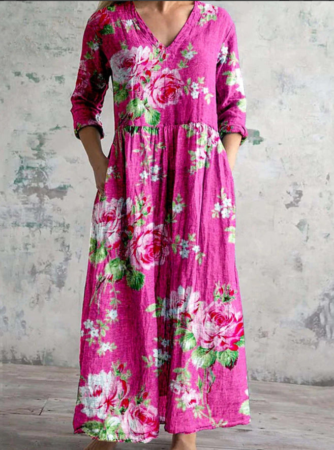 Fiona | Breezy Floral Dress for Summer Comfort