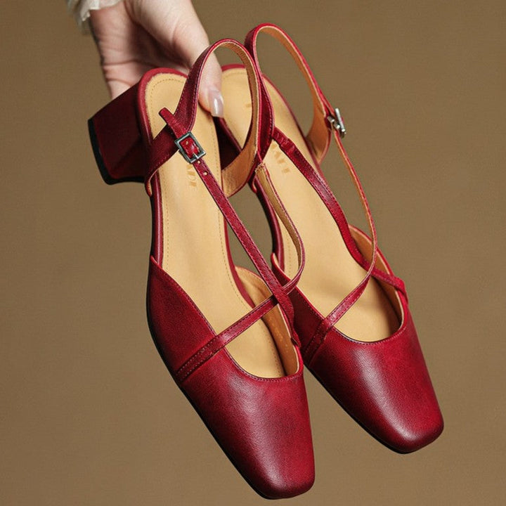 Valenne Genuine Leather Heels