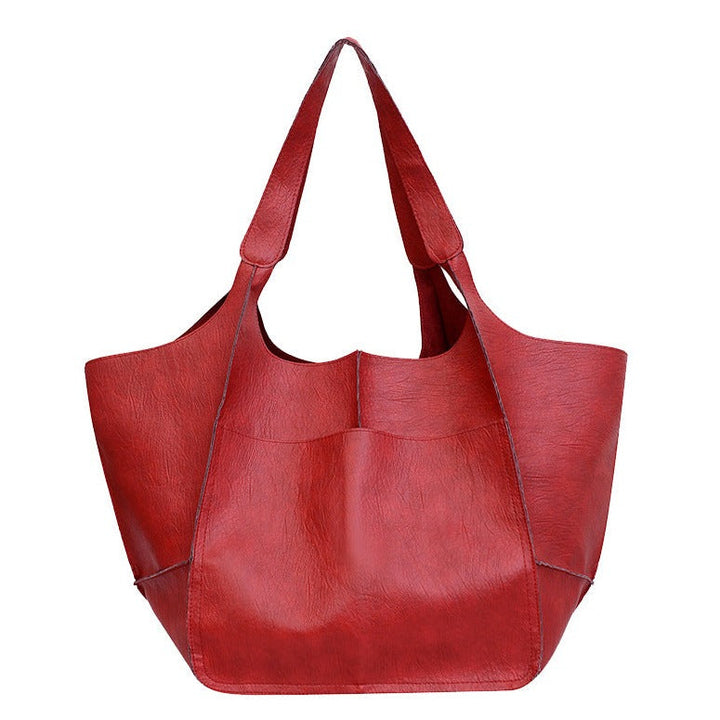 Ruth - Classic Elegance Leather Tote Bag