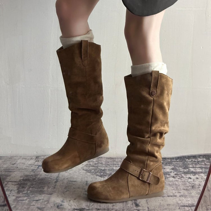 Mya - Orthopedic Boots with Flat Sole