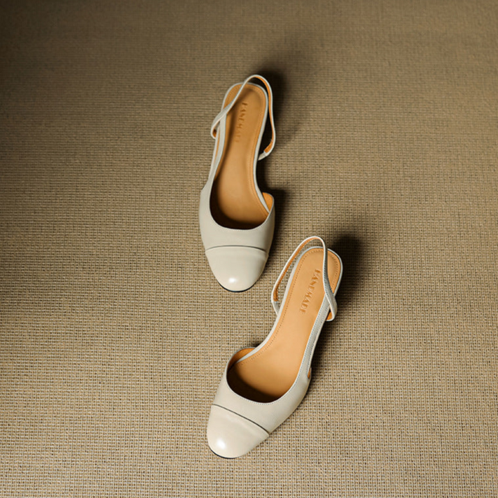 Reyna Authentic Leather Heels