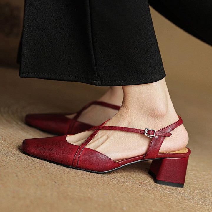 Valenne Genuine Leather Heels