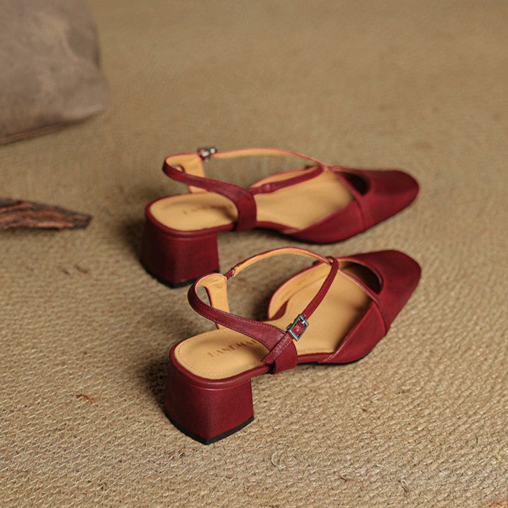 Valenne Genuine Leather Heels