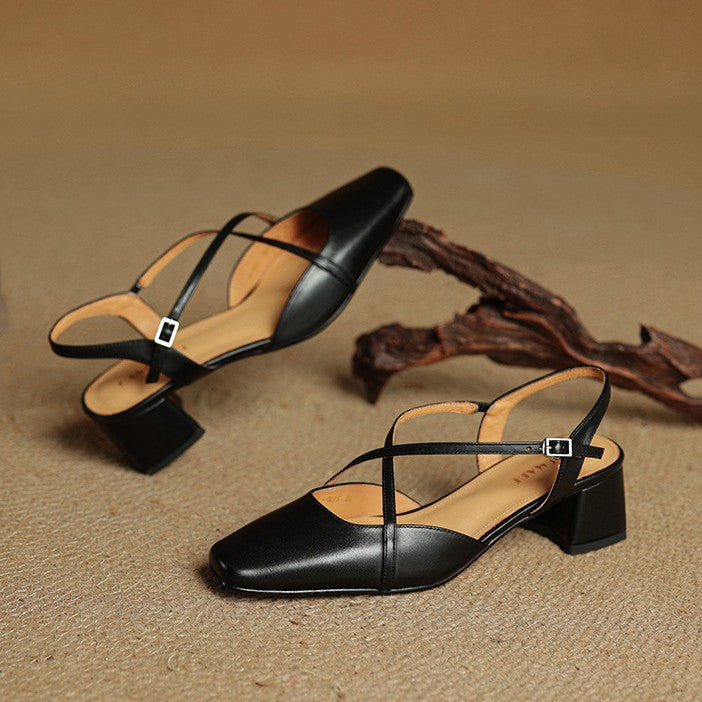 Valenne Genuine Leather Heels
