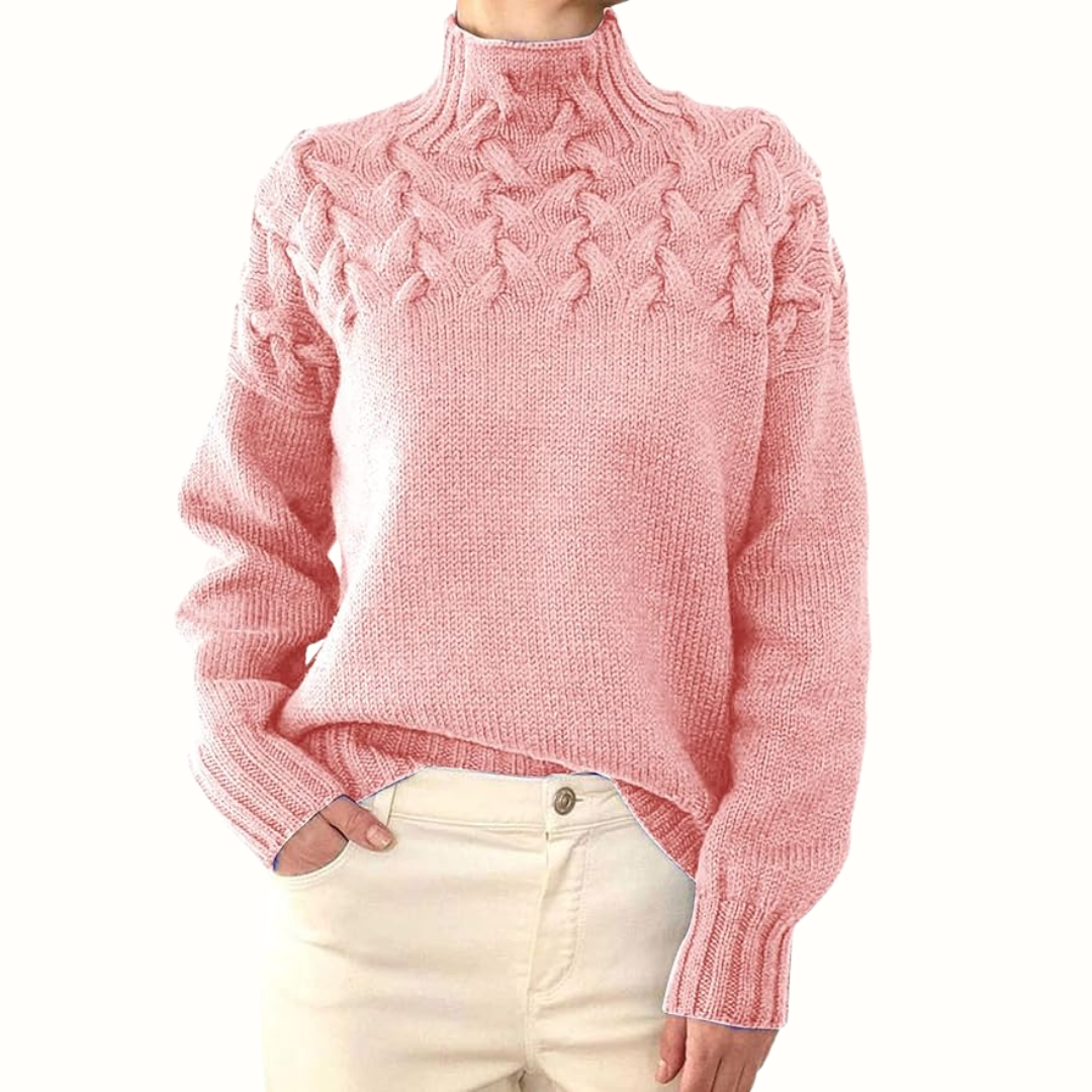 Elena | Soft Knit Turtleneck Sweater for Ultimate Comfort