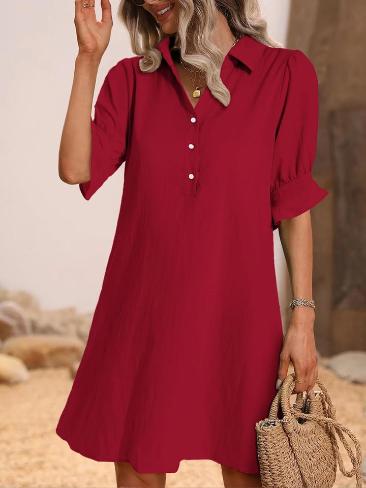 Cameron | Sophisticated Ruffled Dress