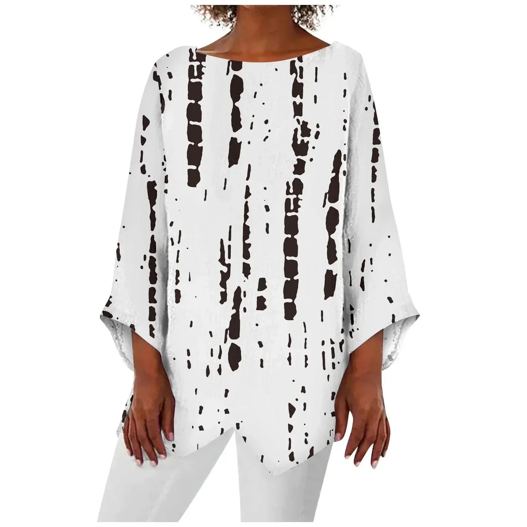 Serene Everyday Blouse - Comfortable Relaxed Fit