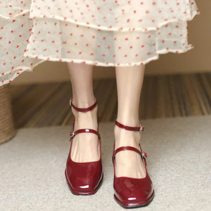 Chic Ankle-Strap Heels