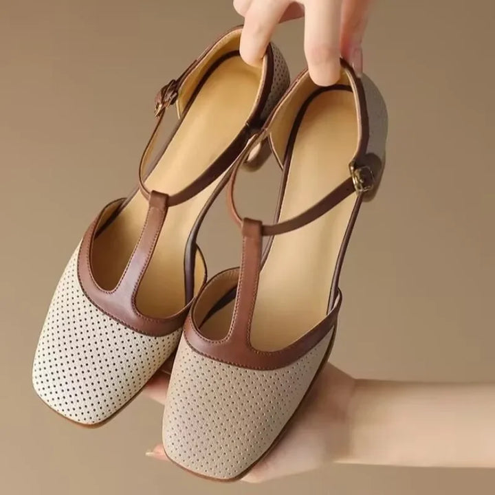 Isava Elegant Mid-Heel Footwear