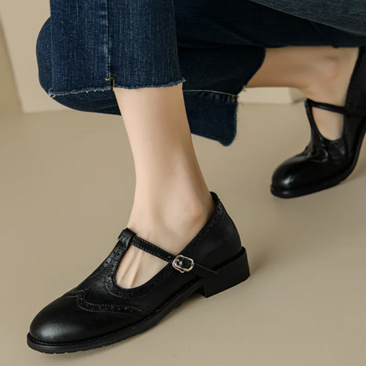 Chic T-Strap Mary Jane Shoes